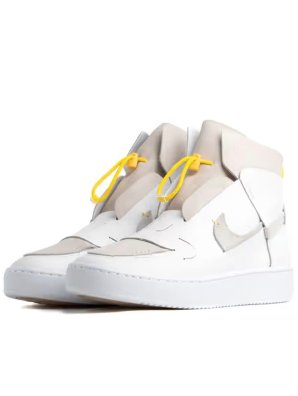 Nike Vandalised LX Chrome Yellow women’s 7 Leather Designer Sneakers Streetwear